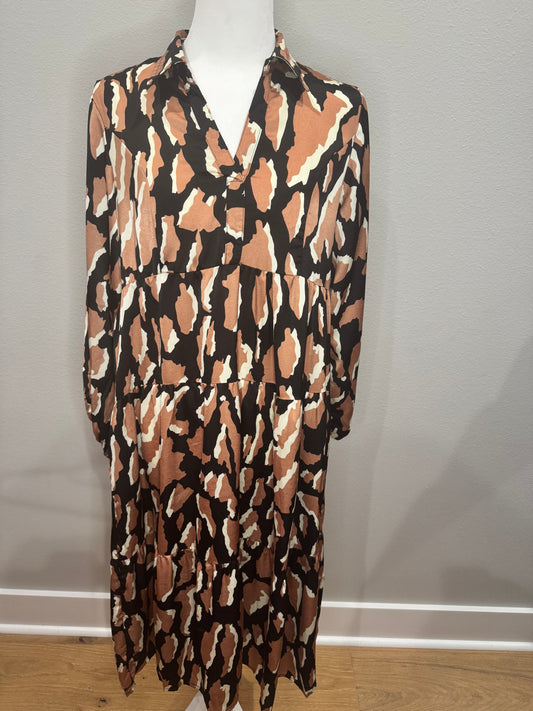 Leopard Satin Maxi