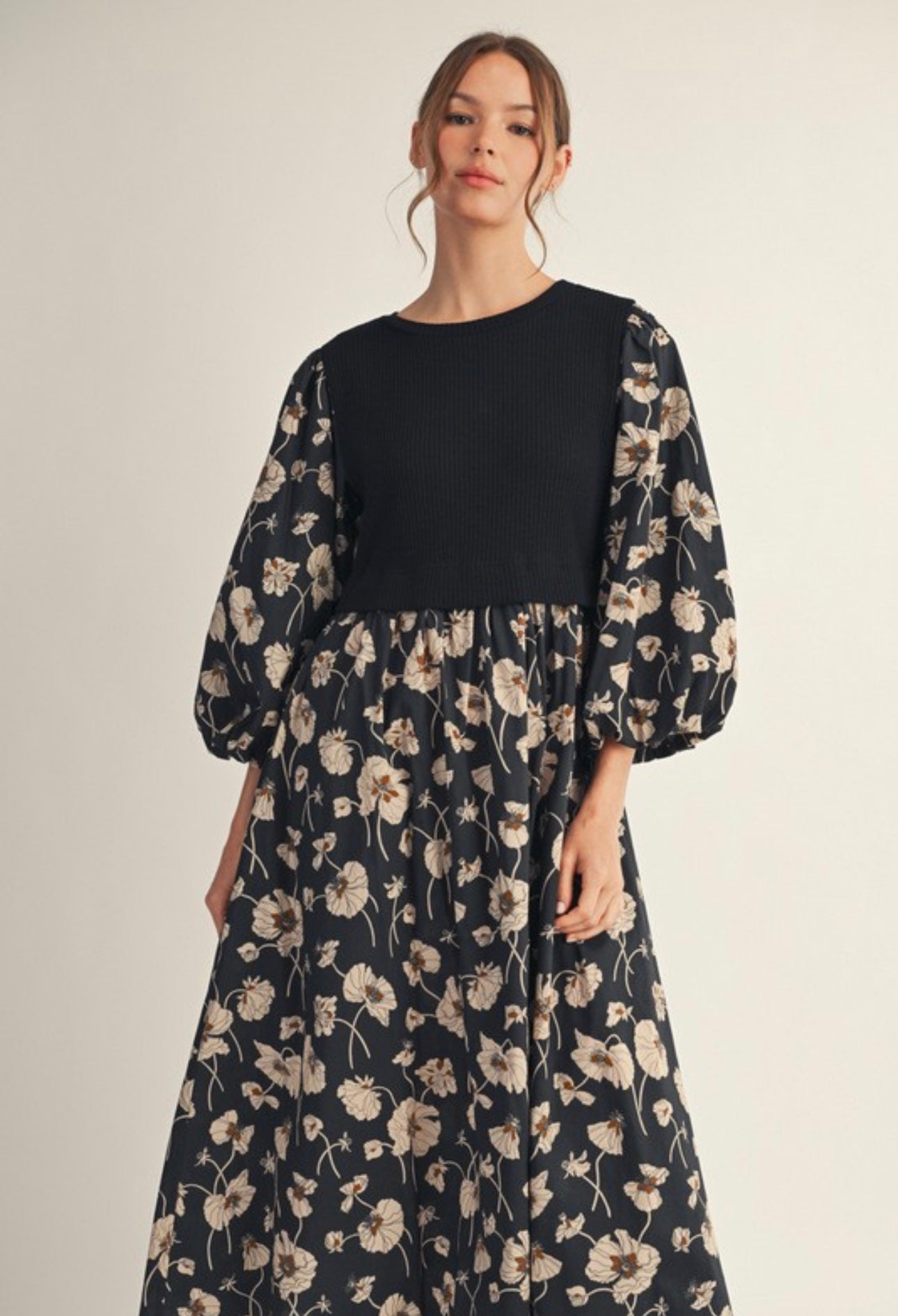 Floral Midi Dress